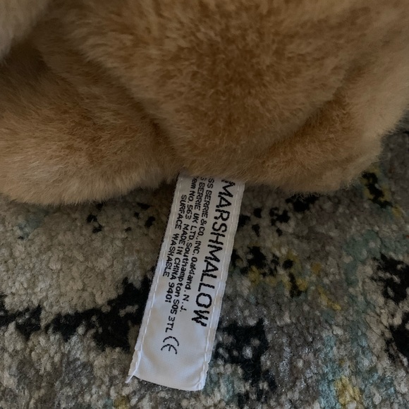 Russ Bearie Super Rare Teddy Bear -Marshmallow - Picture 4 of 11